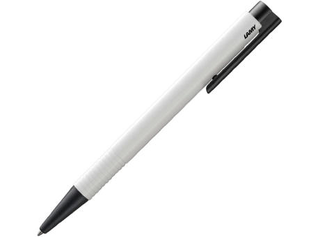 Kugelschreiber LAMY logo white
