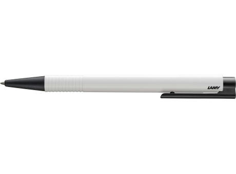 Kugelschreiber LAMY logo white