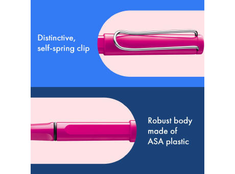 Tintenroller LAMY safari pink
