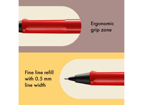 Druckbleistift LAMY safari red