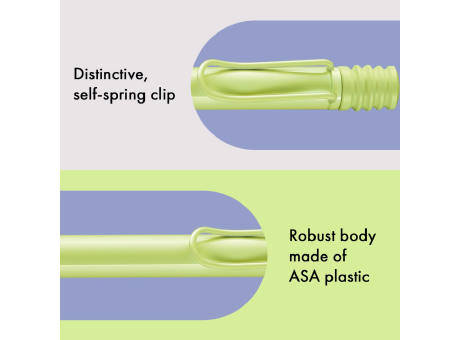 Kugelschreiber LAMY safari springgreen