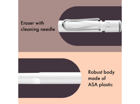 Druckbleistift LAMY safari white