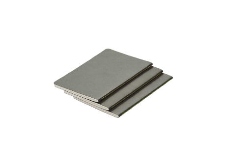 Notizbuch Booklets grey A5 