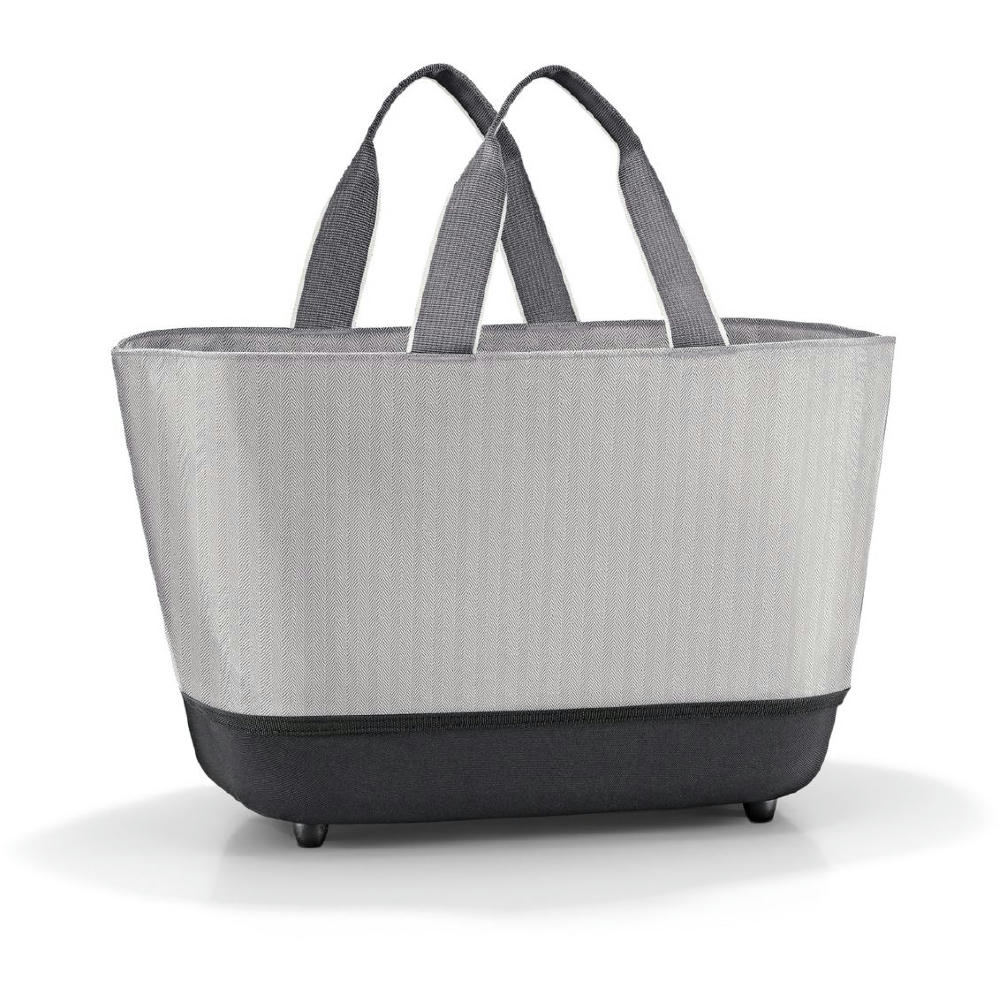 shoppingbasket herringbone grey