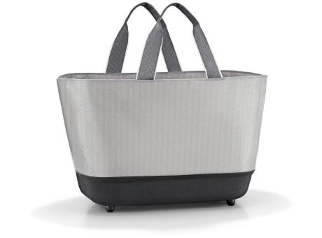 shoppingbasket herringbone grey