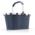 carrybag herringbone dark blue