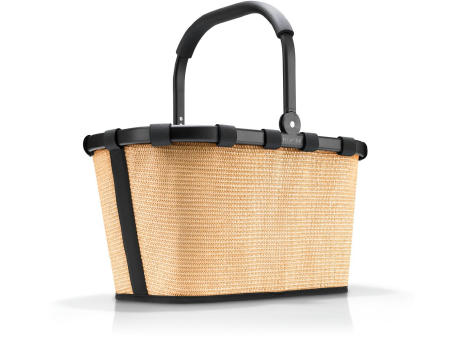 carrybag frame raffia black