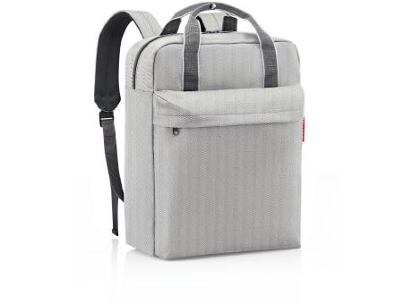 allday backpack M herringbone grey