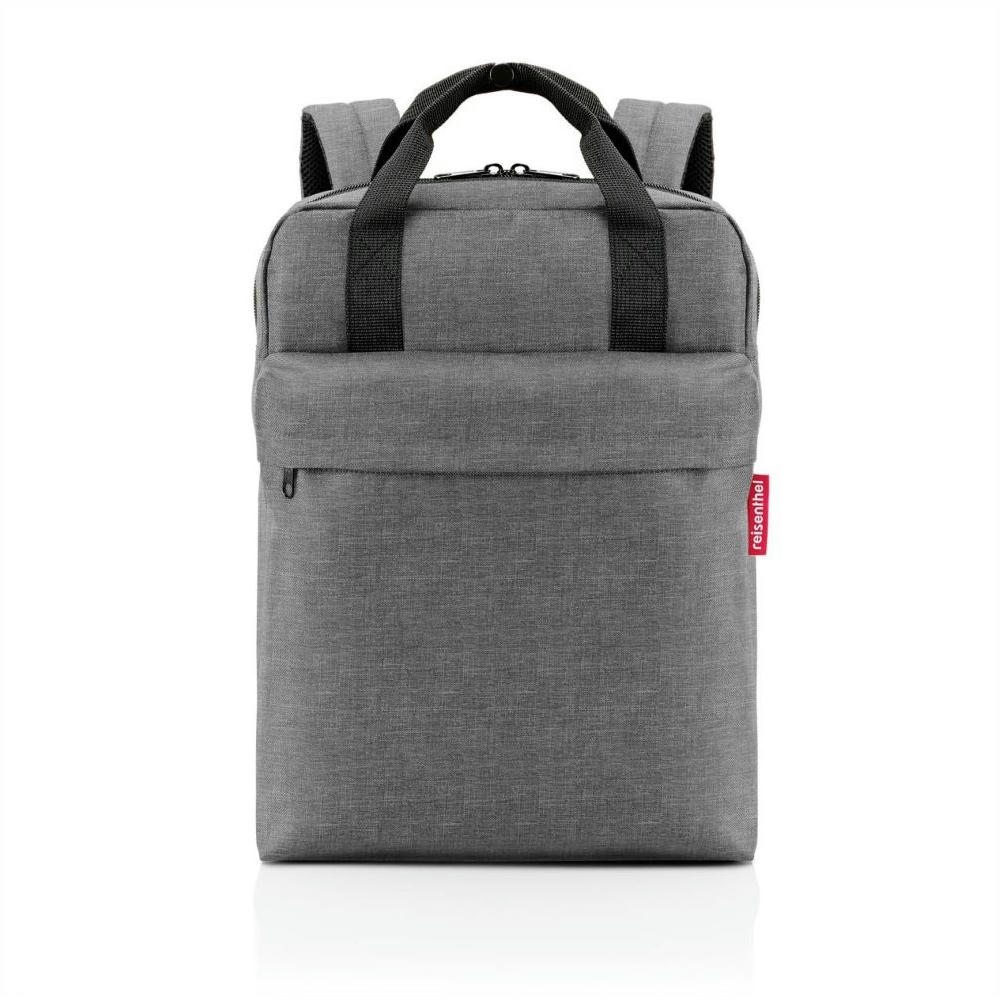 allday backpack M iso twist silver