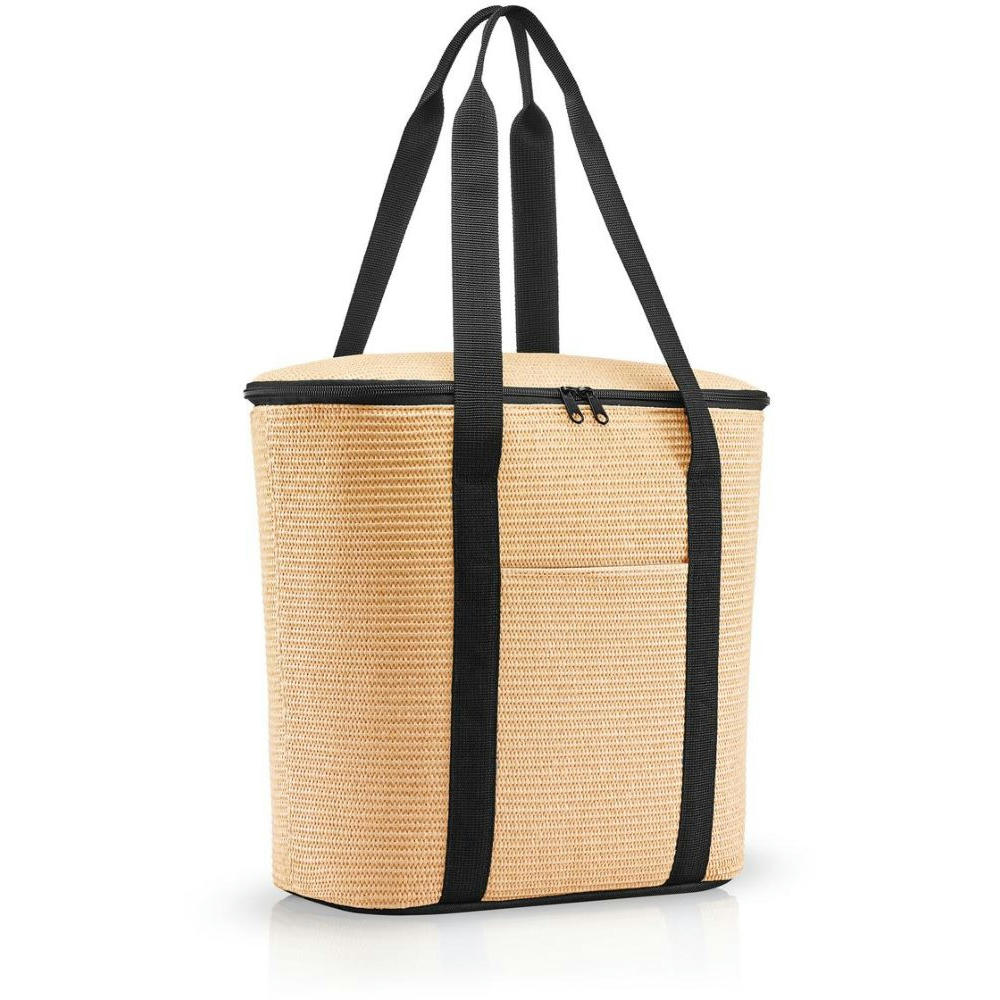 thermoshopper raffia black