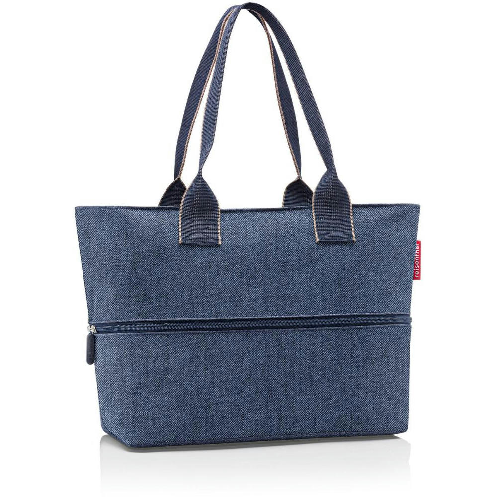 shopper e1 herringbone dark blue