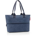 shopper e1 herringbone dark blue