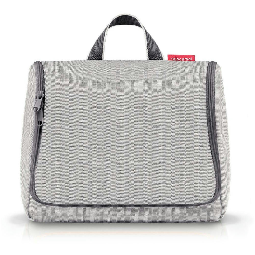 toiletbag XL herringbone grey