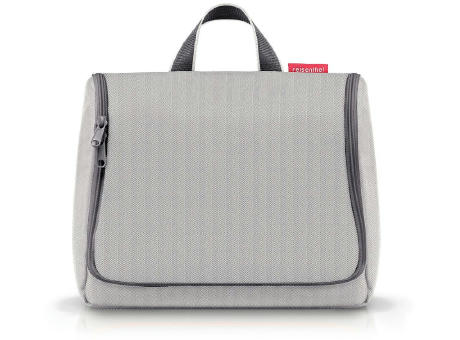 toiletbag XL herringbone grey