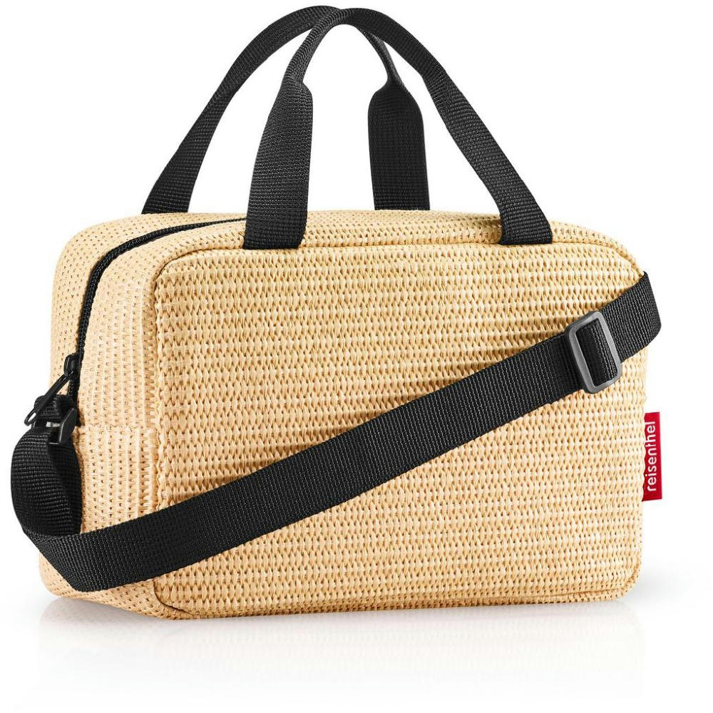 coolerbag to-go raffia black