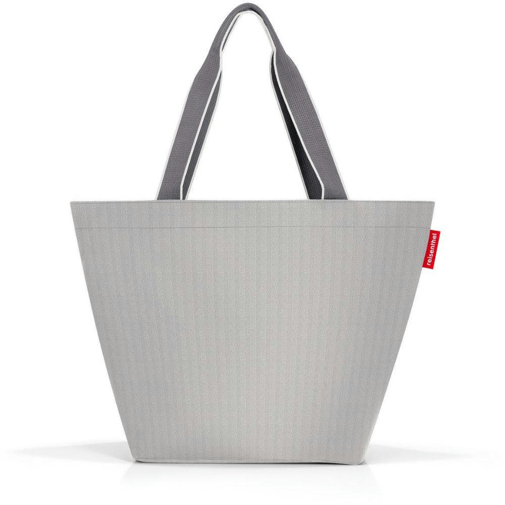 shopper M herringbone grey