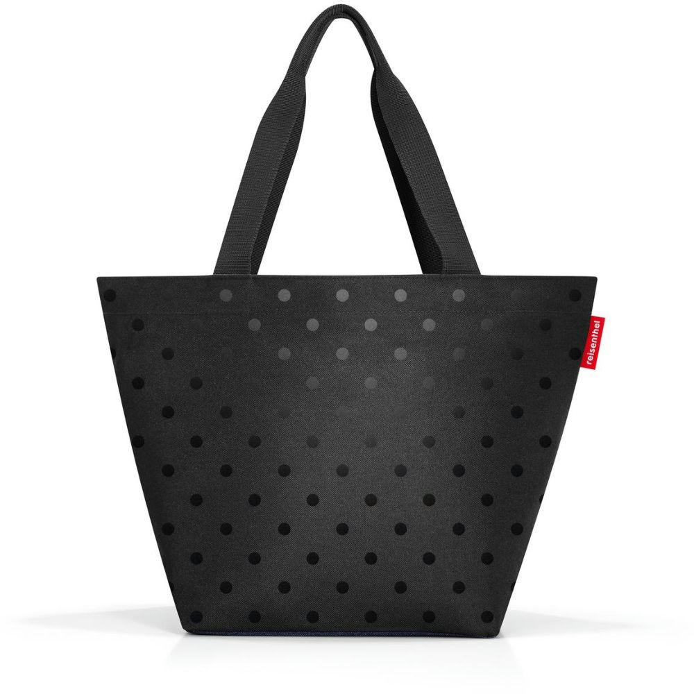 shopper M glossy dots black