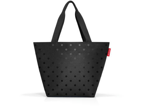 shopper M glossy dots black