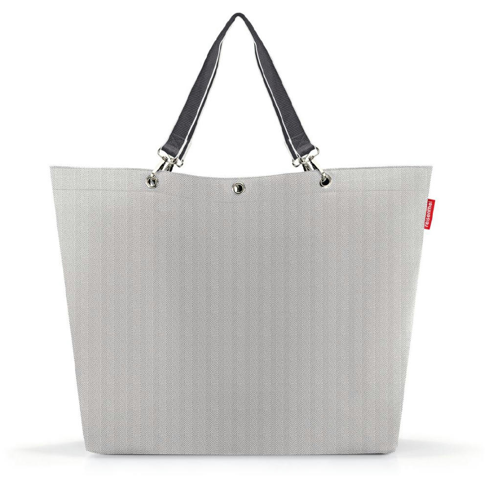 shopper XL herringbone grey