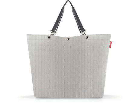 shopper XL herringbone grey