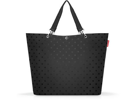 shopper XL glossy dots black