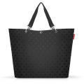 shopper XL glossy dots black