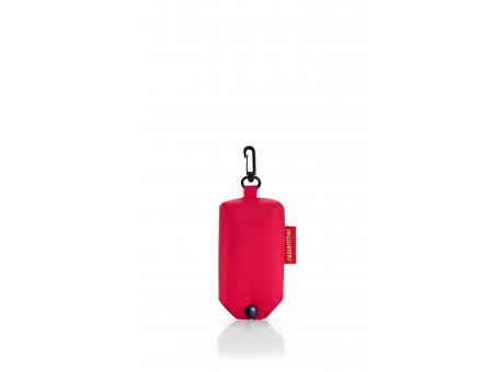 mini maxi shopper pocket RPET red
