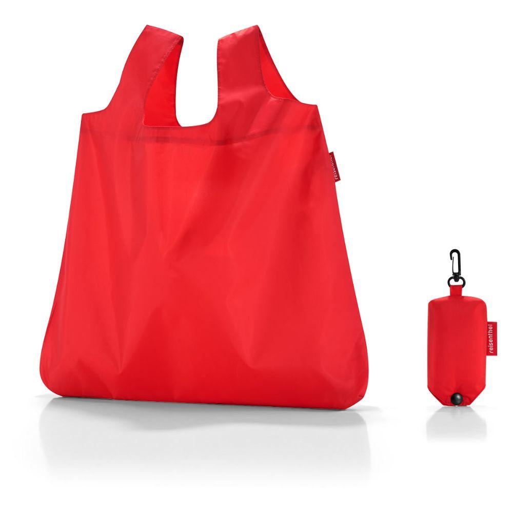 mini maxi shopper pocket red