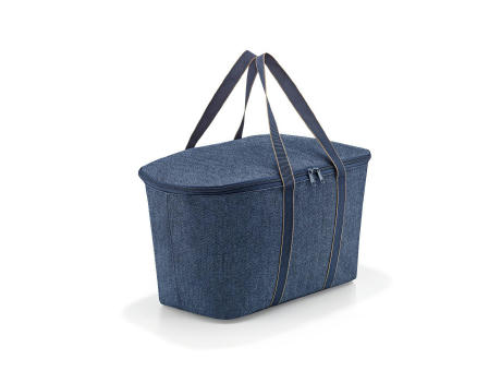 coolerbag herringbone dark blue