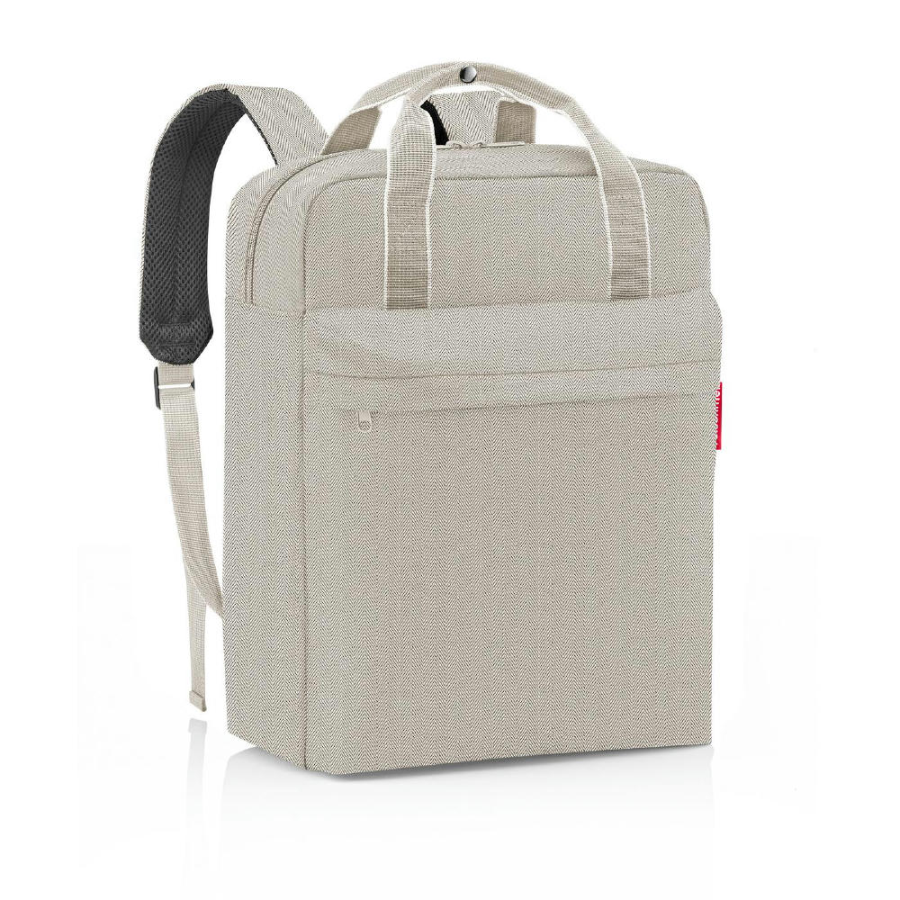 allday backpack herringbone sand