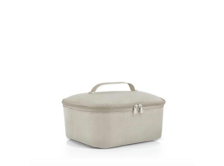 coolerbag M pocket herringbone sand