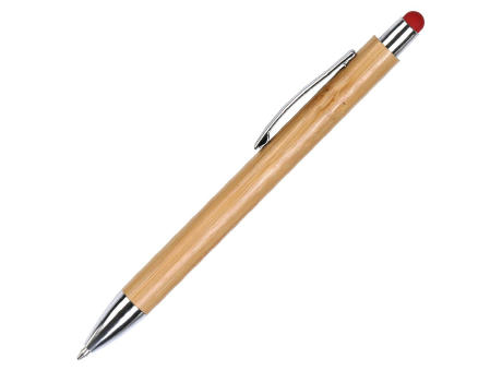 HK - 330 Bambus-Kugelschreiber rot