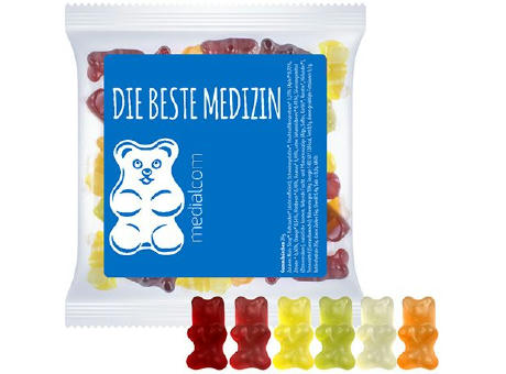 Gummibärchen, ca. 30g, Express Maxi-Tüte mit Etikett