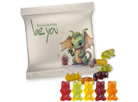 Gummibärchen ohne Gelatine, ca. 30g, Maxi-Tüte