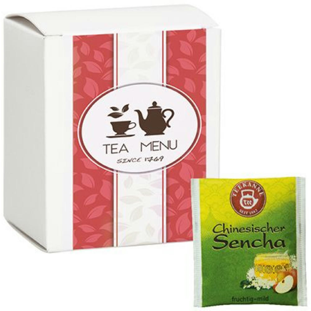 Beuteltee Chinesischer Sencha, 10 Stück, 17,5g, Faltschachtel