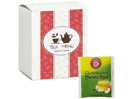 Beuteltee Chinesischer Sencha, 10 Stück, 17,5g, Faltschachtel