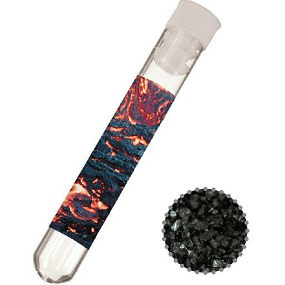 Gewürzmischung Black Lava Salz, ca. 12g, Reagenzglas