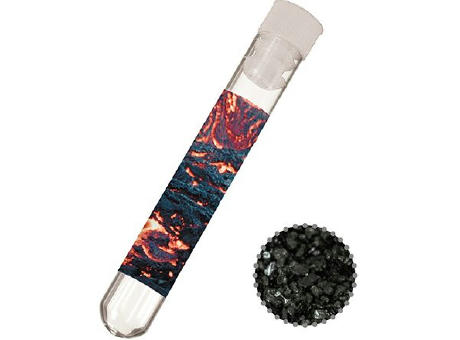 Gewürzmischung Black Lava Salz, ca. 12g, Reagenzglas