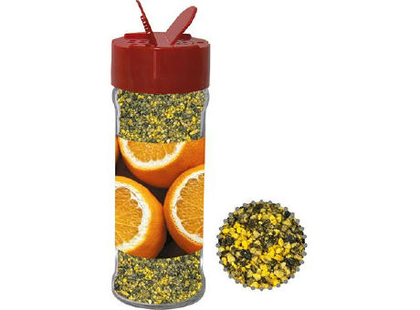 Gewürzmischung Orangen-Pfeffer, ca. 45g, Glas mit Streuaufsatz