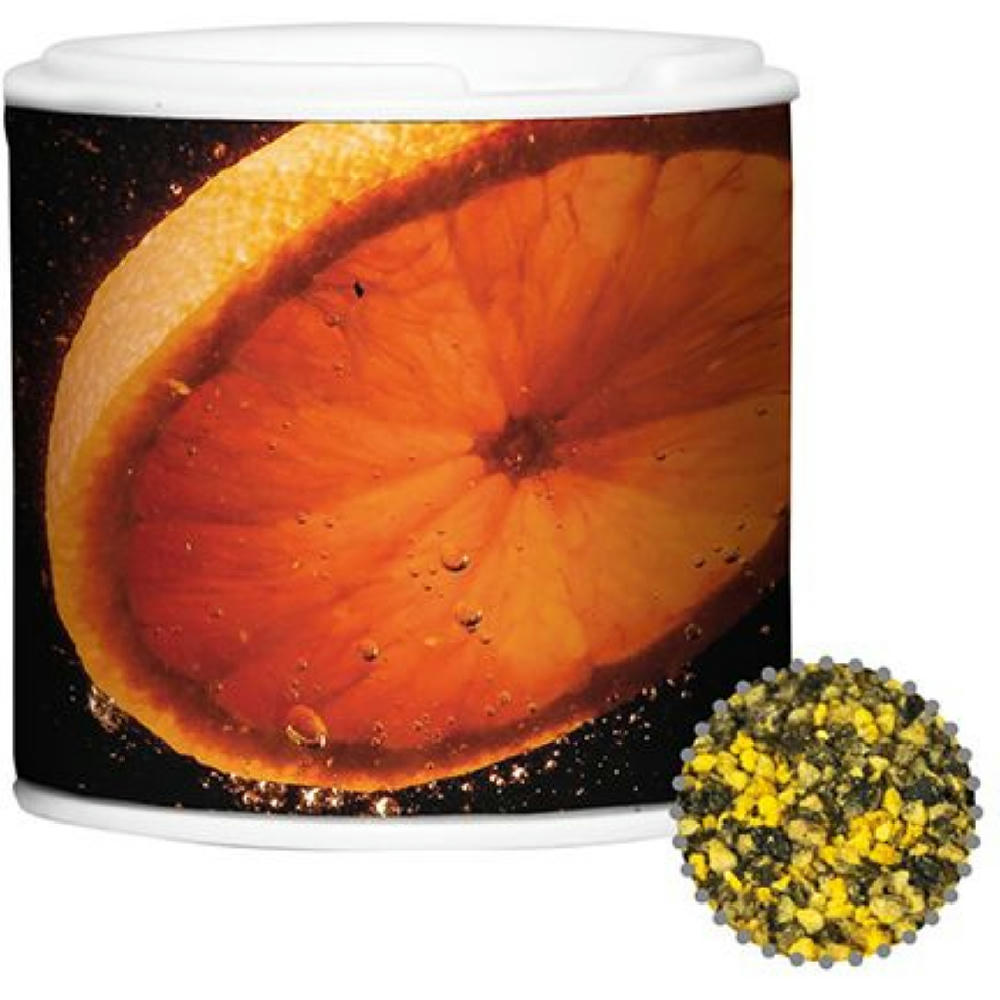 Gewürzmischung Orangen-Pfeffer, ca. 25g, Gewürzpappstreuer