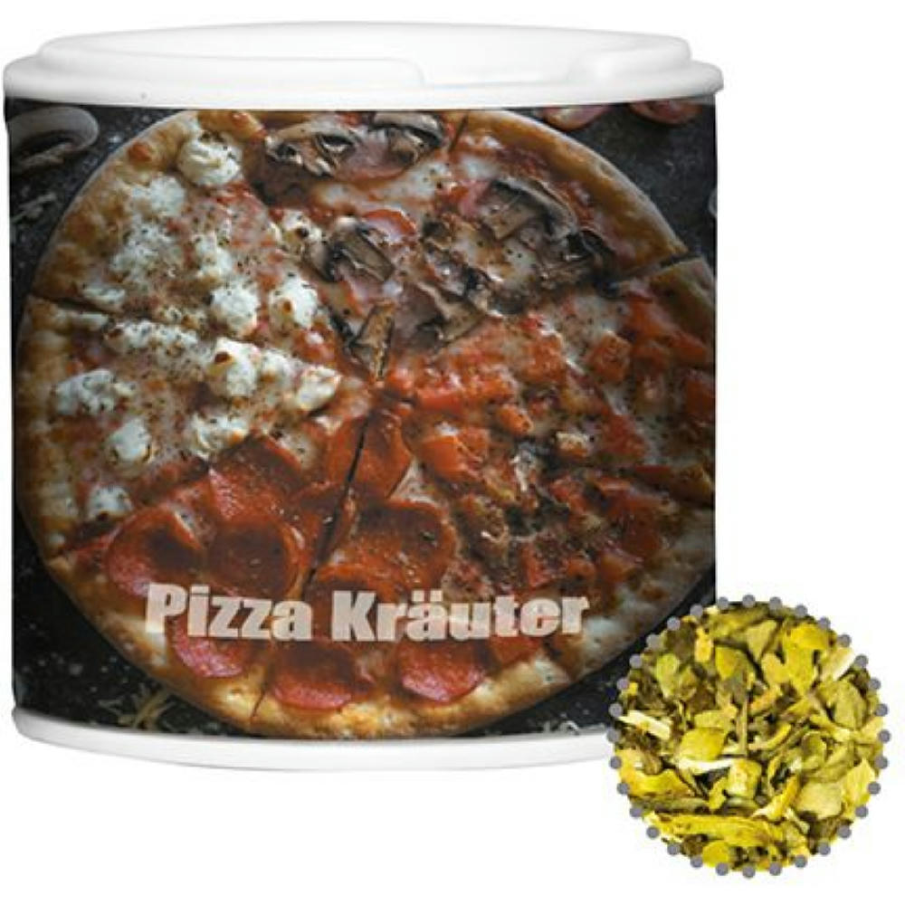 Gewürzmischung Pizza-Kräuter, ca. 8g, Gewürzpappstreuer