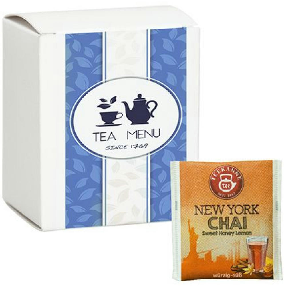 Beuteltee New York Chai, 10 Stück, 17,5g, Faltschachtel