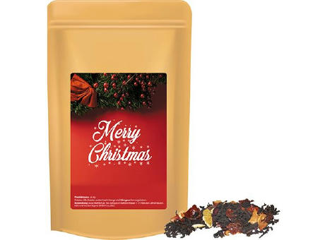 Weihnachts Schwarztee, ca. 55g, Standbeutel Midi