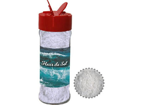 Fleur de Sel, ca. 40g, Glas mit Streuaufsatz