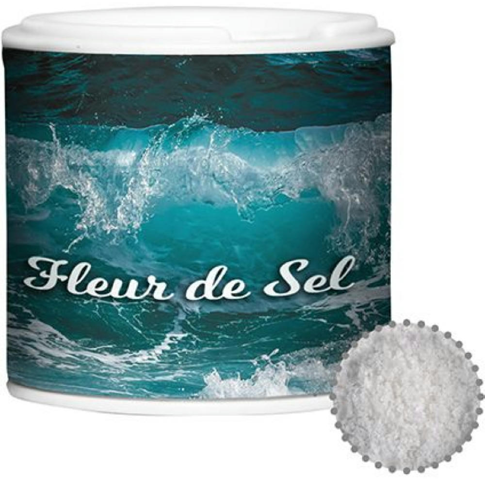 Fleur de Sel, ca. 35g, Gewürzpappstreuer