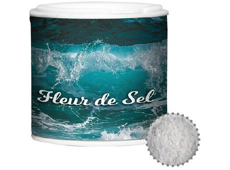 Fleur de Sel, ca. 35g, Gewürzpappstreuer