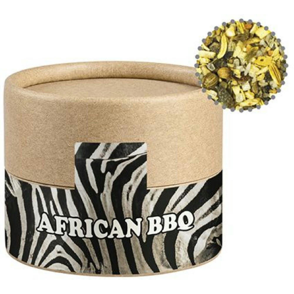 Gewürzmischung African BBQ, ca. 40g, Kraftpapierdose Mini