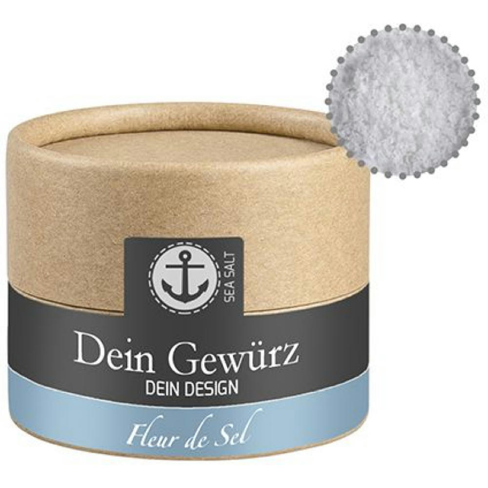 Fleur de Sel, ca. 40g, Kraftpapierdose Mini