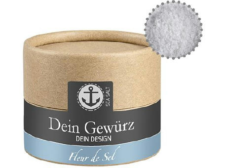 Fleur de Sel, ca. 40g, Kraftpapierdose Mini