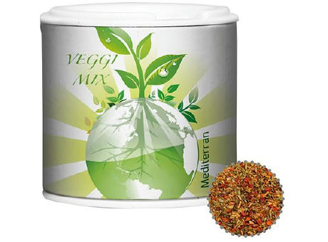 Gewürzmischung Mediterraner Veggie Mix, ca. 20g, Gewürzpappstreuer